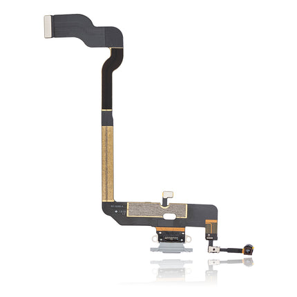 For iPhone Xs Charge Port Flex Cabe White(Aftermarket Plus)(SKU:1091007)