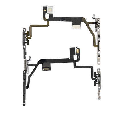 For iPhone 8 Volume On/Off Flex Cable With Clip (Premium OEM)(SKU:1359132)