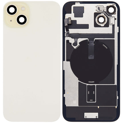 For iPhone 15 Plus Lens for back cover With bracket and back camera lens / Magnetic | Yellow (Aftermarket Plus)
