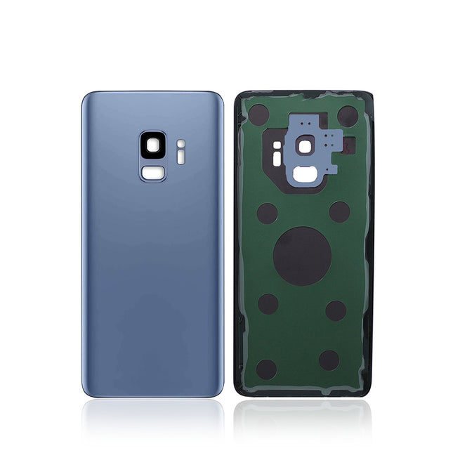 For Samsung Galaxy S9/G960 | Back Cover With Camera Cover(No Logo) | Blue(Aftermarket Plus)