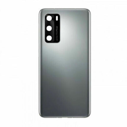 For Huawei P40 | Back Cover With Camera Cover | Silver(Aftermarket Plus)