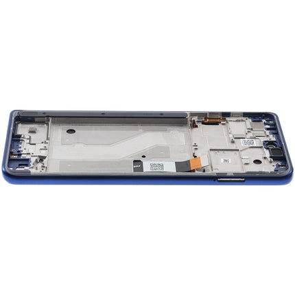For Motorola G Stylus 2022 LCD assembly with Frame/XT2211/4G Blue (SKU:1565273)