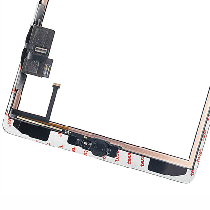 For iPad 5 (2017) Touch Digitizer With home button/camera bracket/sticker Black (Aftermarket Plus)***DE Warehouse***(SKU:1528984)