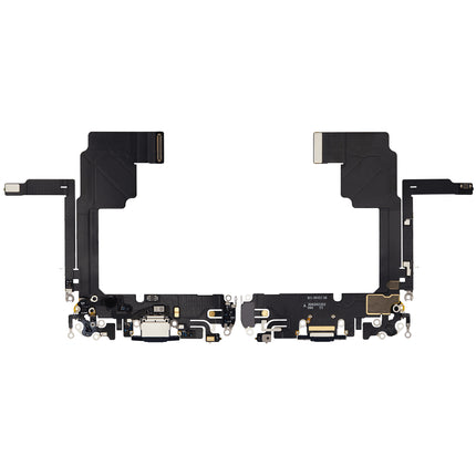 For iPhone 15 Pro Charge Port Flex Cable Blue (Premium OEM)(SKU:1531106)