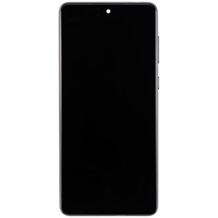 For Samsung Galaxy A73 5G 5G / OLED assembly With frame / black  (Refurbished)(SKU:1497749)