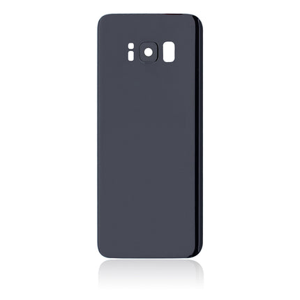 For Samsung Galaxy S8/G950 Back Cover With Camera Cover(No Logo) Black(Aftermarket Plus)(SKU:1087201)