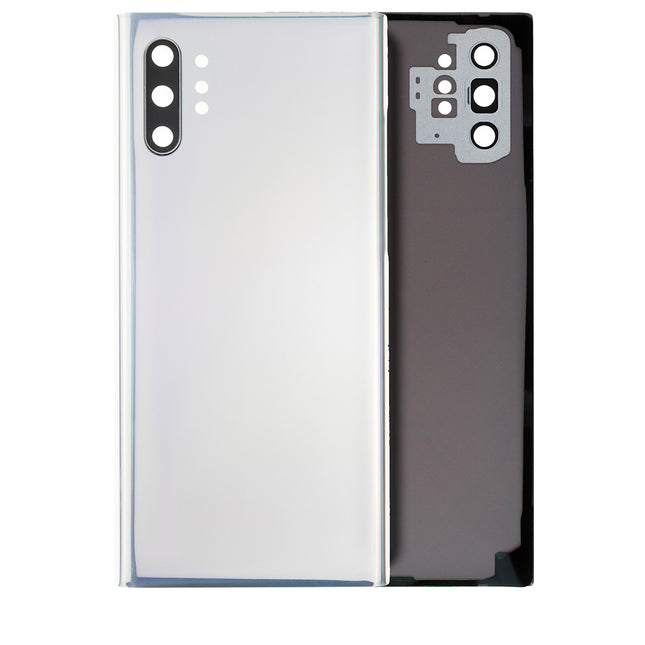 For Samsung Galaxy Note 10+/N975F | Back Cover With Camera Cover(No Logo) | White(Aftermarket Plus)