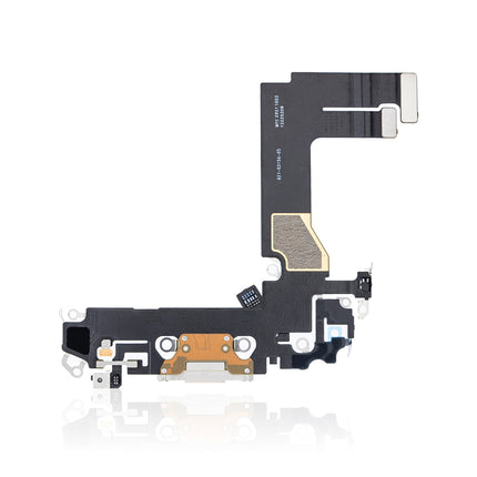 For iPhone 13 Mini Charge Port Flex Cabe White(Premium OEM)(SKU:1477772)
