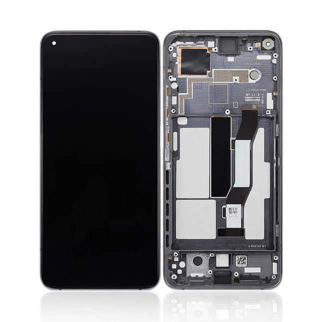 For Xiaomi Mi 11T 5G | LCD Assembly with Frame | Black(Premium OEM)