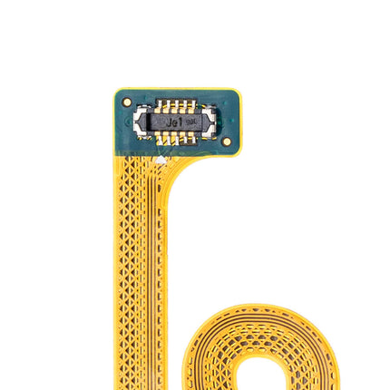 For Samsung Galaxy A12/A125 Power Flex Cable with fingerprint Black(Premium OEM)(SKU:1474130)