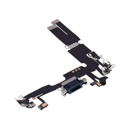 For iPhone 14 Plus Charge Port Flex Cable Black (Refurbished)***DE Warehouse***(SKU:1530827)
