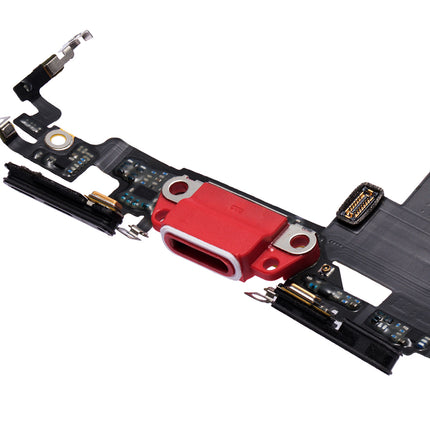 For iPhone SE(2020) Charge Port Flex Cabe Red(Aftermarket Plus)(SKU:1326579)