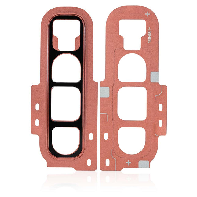 For Samsung Galaxy S10/G973 | Camera Lens With Frame/Sticker | Pink(Premium OEM)