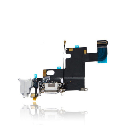 For iPhone 6 Charge Port Flex Cable/Earphone Flex Cable White(Premium OEM)(SKU:1359158)