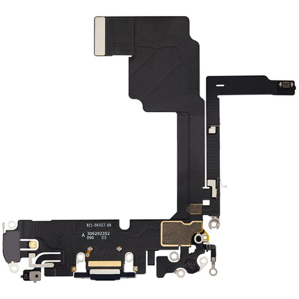For iPhone 15 Pro Charge Port Flex Cable Blue (Premium OEM)(SKU:1531106)
