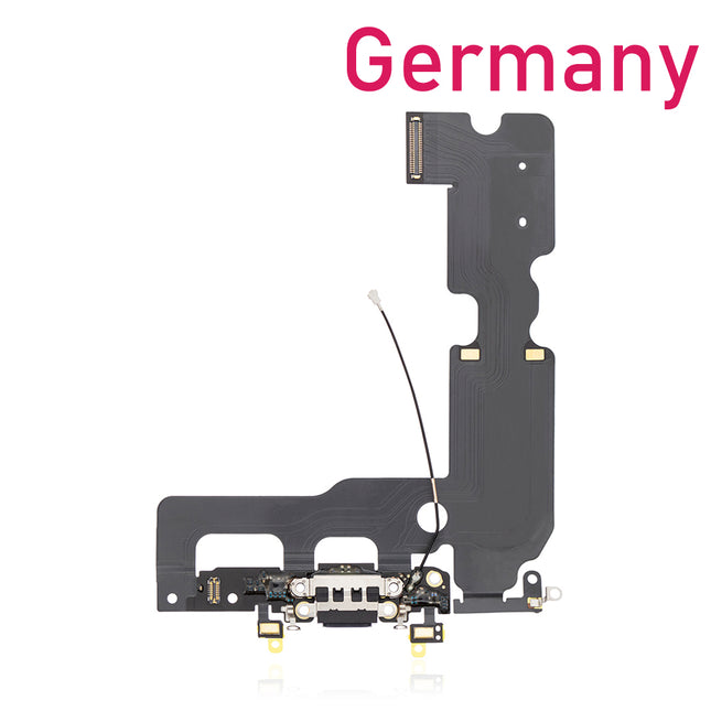 For iPhone 7 Plus Charge Port Flex Cable | Black (Refurbished)***DE Warehouse***