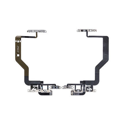For iPhone 12 Volume On/Off Flex Cable With Clip (Premium OEM)(SKU:1453259)