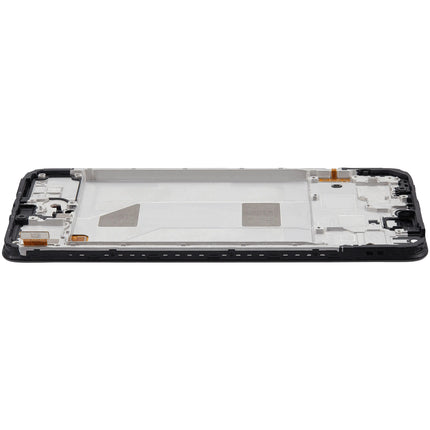 For Xiaomi Redmi Note 14 4G OLED assembly with Frame Black / Small Panel (Aftermarket Plus) (SKU:1564672)