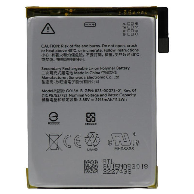 For Google Pixel 3 | Battery | (Premium OEM)