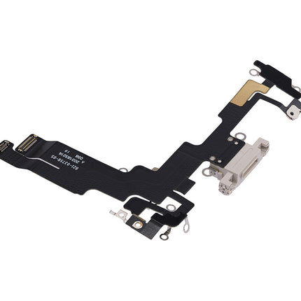 For iPhone 14|Charge Port Flex Cable|White(Premium OEM)(SKU:1500537)