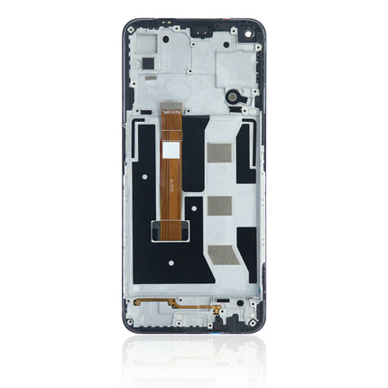 For OPPO A53 2020 LCD assembly with Frame and buzzer flex cable/A53S/A53 4G Black (SKU:1565263)