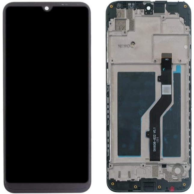 For ZTE A5 2020 LCD assembly with Frame Black (SKU:1564977)