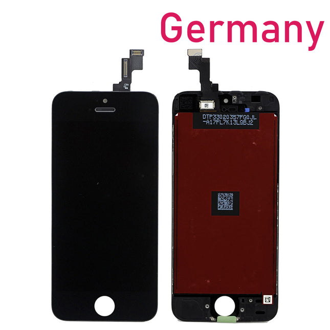 For iPhone SE LCD Assembly | Black (Aftermarket)***DE Warehouse***