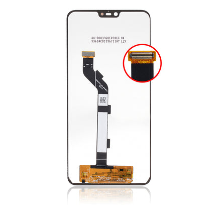 For Xiaomi Mi 8 Lite LCD Assembly Black (Refurbished)***DE Warehouse***(SKU:1507010)