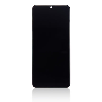 For Samsung Galaxy A32 4G LCD Assembly / OLED / With Frame Black (Aftermarket Plus)***DE Warehouse***(SKU:1506998)
