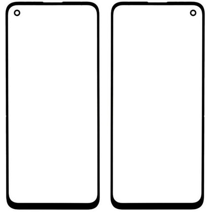 For xiaomi 11 Lite | Front Glass/Lens | Black(Aftermarket Plus)