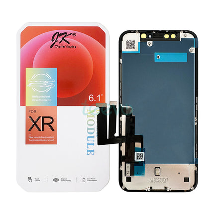 JK * For iPhone XR LCD Assembly / Incell COG Black (Aftermarket)(SKU:1497845)