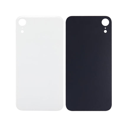 For iPhone XR | Lens for back cover/Small Camera Hole/No Logo | White(Aftermarket Plus)