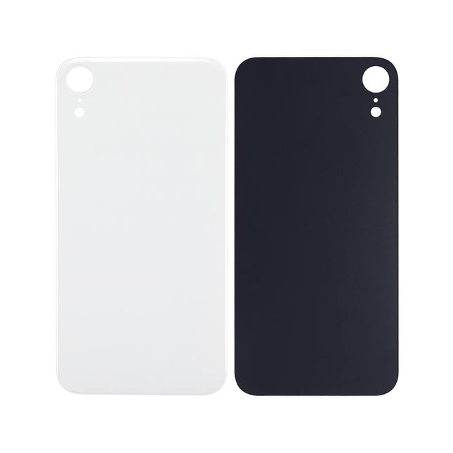 For iPhone XR | Lens for back cover/Small Camera Hole/No Logo | White(Aftermarket Plus)