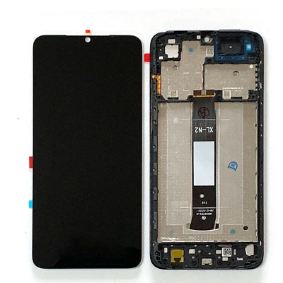 For Xiaomi Redmi A2 LCD Assembly With Frame | Black(Premium OEM)