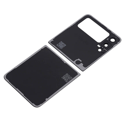 For Samsung Galaxy Z Flip3 5G Back Cover With Camera Cover Phantom Black (Aftermarket Plus)(SKU:1507472)