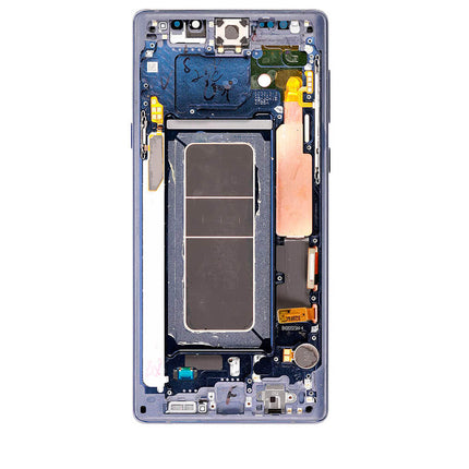 For Samsung Galaxy Note 9/N960 OLED assembly With Frame Blue(Refurbished)(SKU:1113410)
