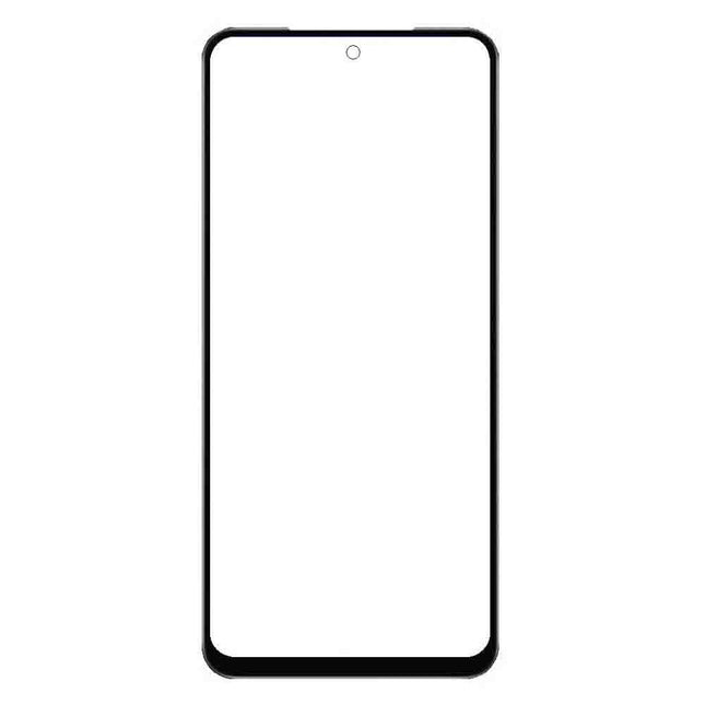 For Xiaomi Redmi Note 11S front glass lens With OCA | Black(Aftermarket Plus)