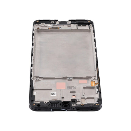 For Samsung Galaxy A16 4G OLED assembly with frame Black (Aftermarket Plus) (SKU:1563749)