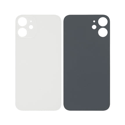 For iPhone 12 Mini | Lens for back cover/Small Camera Hole/No Logo | White(Aftermarket Plus)