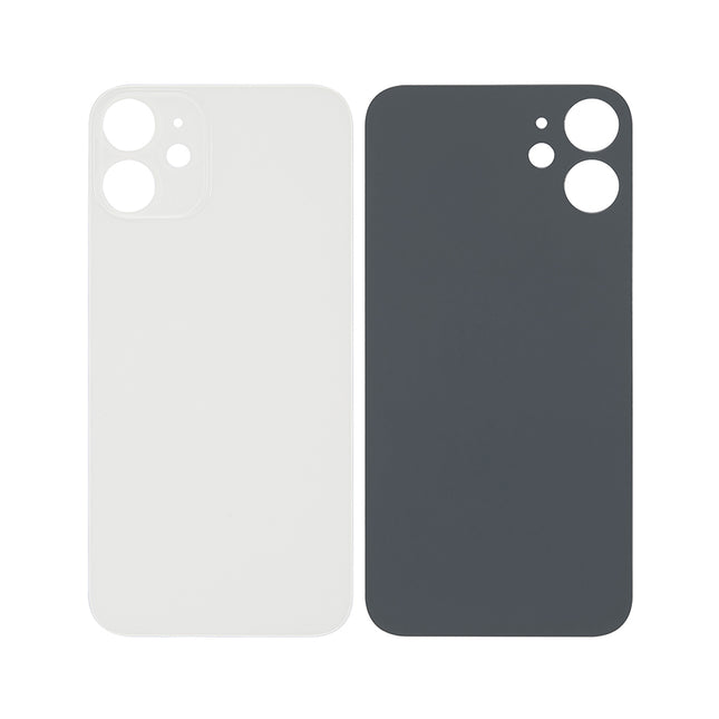 For iPhone 12 Mini | Lens for back cover/Small Camera Hole/No Logo | White(Aftermarket Plus)