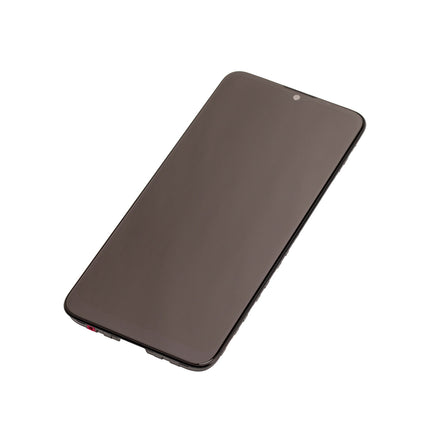 For Motorola E7 LCD Assembly With Frame Black(Refurbished)(SKU:1453060)