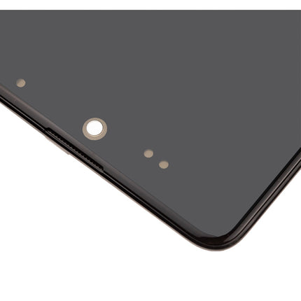 For Samsung Galaxy A51/A515 4G / OLED assembly With frame / black  (Refurbished)(SKU:1482271)