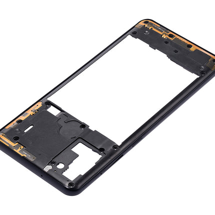 For Samsung Galaxy A21s/A217F Middle Frame Black(Refurbished)(SKU:1481544)