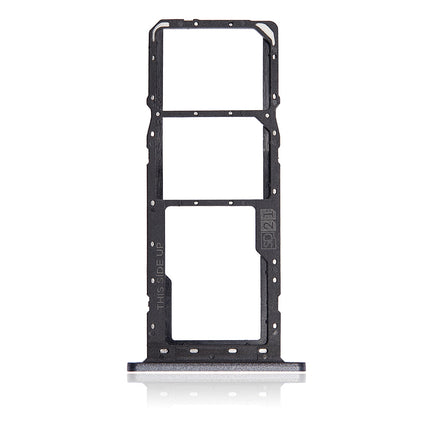 For Motorola E6S Sim Card Tray/Dual Sim Card Gray(Premium OEM)(SKU:1475514)