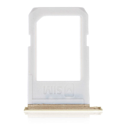 For Samsung Galaxy S6 Edge+/G928F Sim Card Tray/Single Card Gold(Premium OEM)(SKU:1077160)