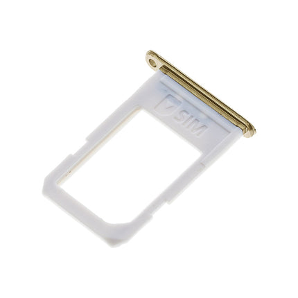 For Samsung Galaxy S6 Edge+/G928F Sim Card Tray/Single Card Gold(Premium OEM)(SKU:1077160)
