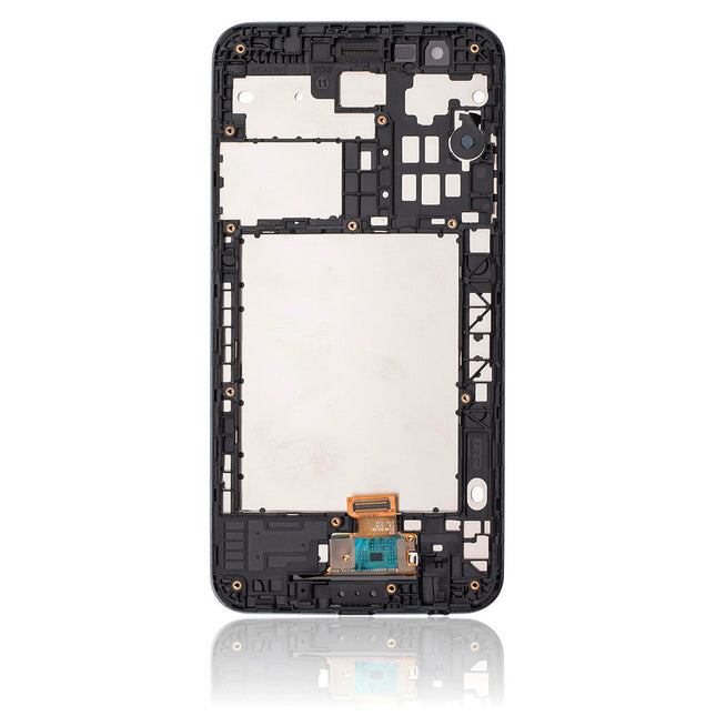 For LG K10 2018/K11 | LCD Assembly With Frame | Black(Aftermarket Plus)