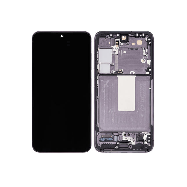 For Samsung Galaxy S23 U edition / TS 5G OLED Assembly With frame / black  (Aftermarket Plus)(SKU:1559517)