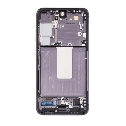 For Samsung Galaxy S23 U edition / TS 5G OLED Assembly With frame / black  (Aftermarket Plus)(SKU:1559517)