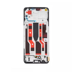 For OPPO A78 4G LCD Assembly With Frame | Black (Refurbished)